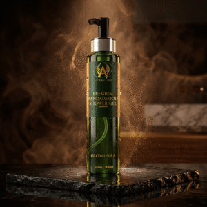 GLOWURAA PREMIUM SANDALWOOD SHOWER GEL